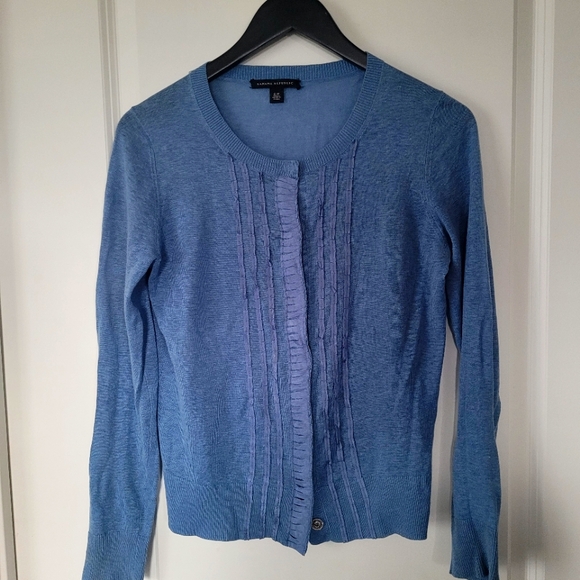 SILK AND LINEN CARDIGAN,  BANANA REPUBLIC - Picture 1 of 6